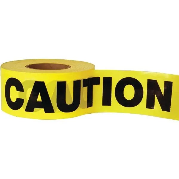 3" x 1000' "Caution" Barrier Tape