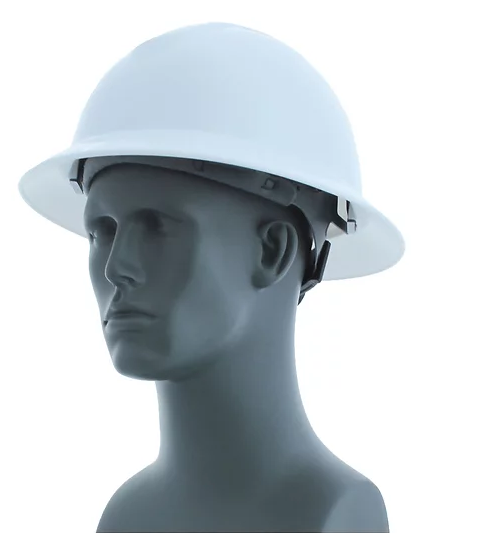 Hard Hat - 6 point suspension - Ratchet Size Adjustment - 20 count