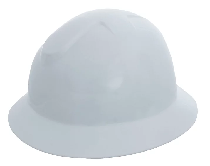 Hard Hat - 6 point suspension - Ratchet Size Adjustment - 20 count