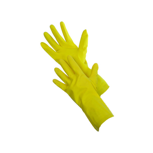 MG 41-0013 Yellow Household Latex Gloves