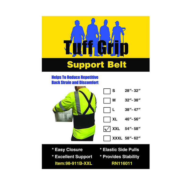 Load image into Gallery viewer, Back Support Brace – Adjustable Work Support
