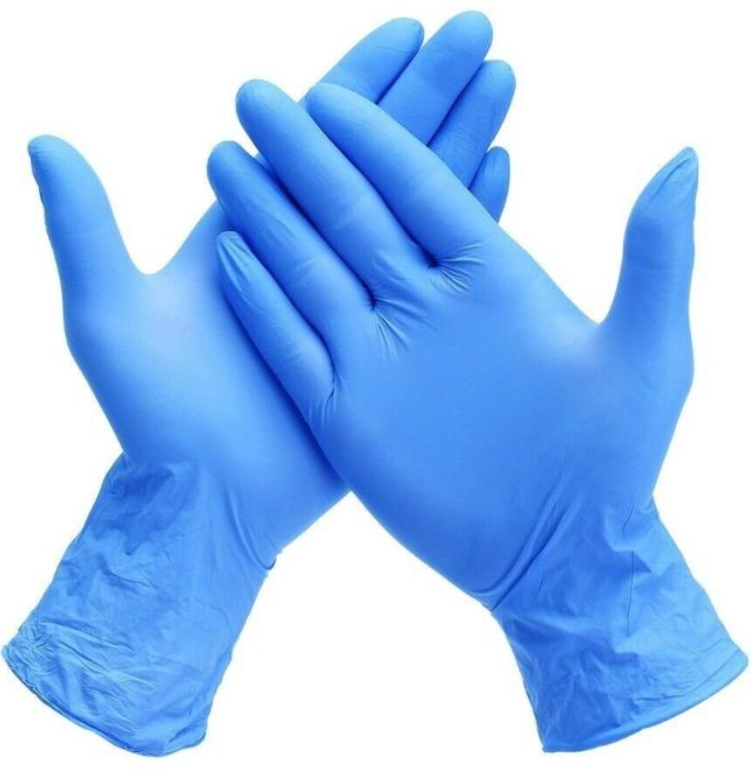 Load image into Gallery viewer, 5.5 Mil Blue Vinyl/Nitrile Blend Exam Gloves – 1,000/Case
