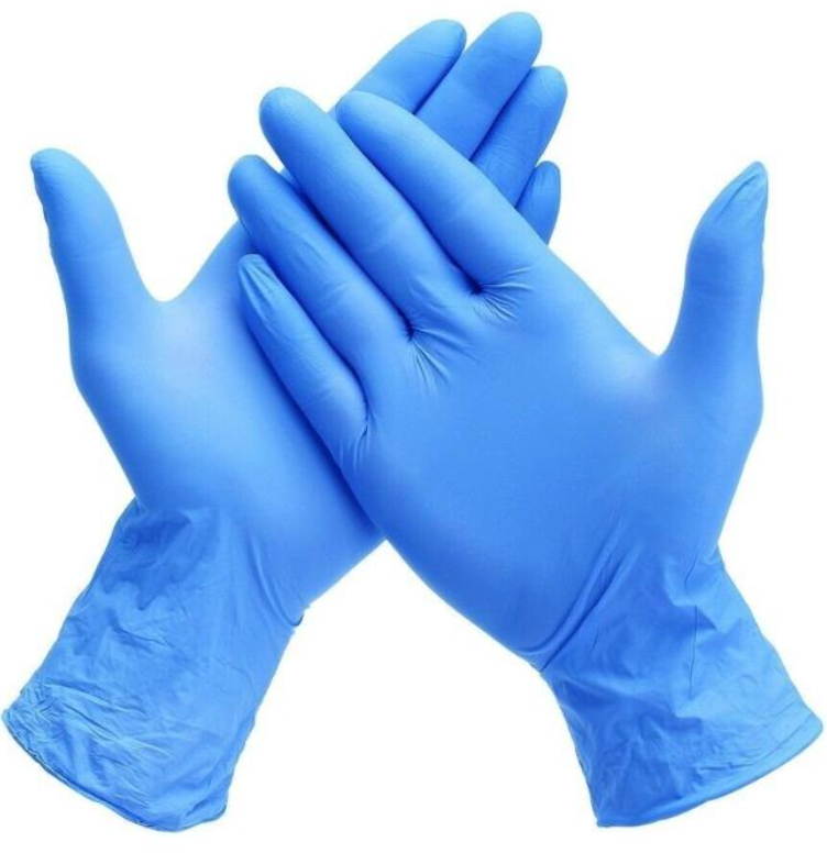 5.5 Mil Blue Vinyl Nitrile Blend (Exam Grade)(1000 ct)