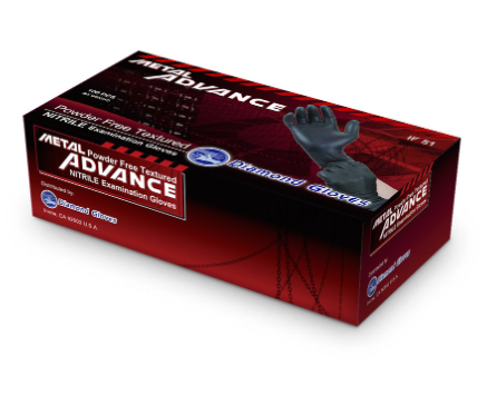 5 Mil Black Nitrile Exam Gloves – Powder-Free, 1,000/Case