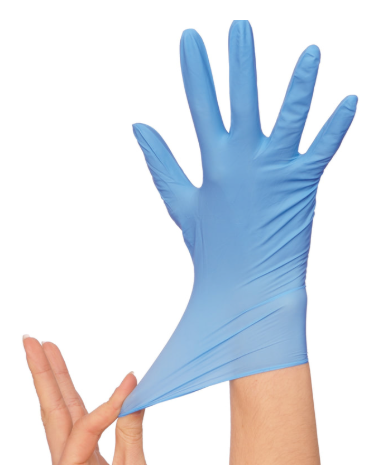 3.5 Mil Blue Nitrile Gloves (Exam Grade)(1000 ct)