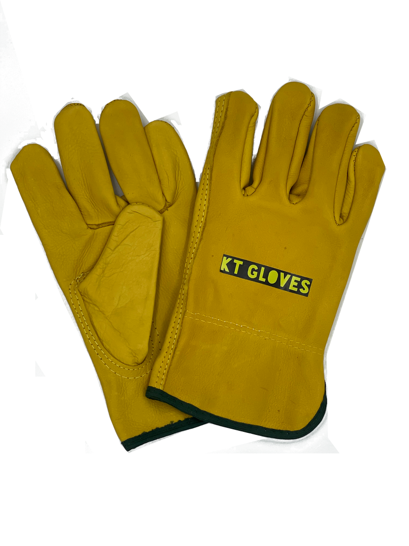 Load image into Gallery viewer, Golden Brown Cowhide Leather Driver Gloves – 24, 60 or 120 Pairs
