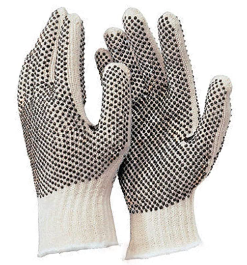 Load image into Gallery viewer, Dotted String Knit Work Gloves - Natural White - 300 Pairs/Case
