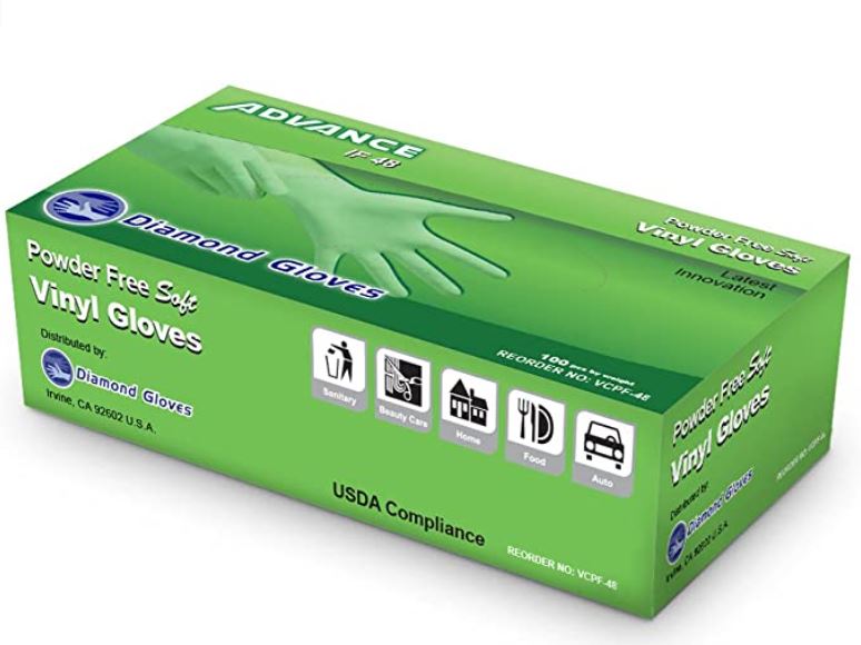 Load image into Gallery viewer, 4.5–5 Mil Clear Vinyl Gloves – Industrial Grade, 1,000/Case
