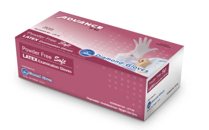 Load image into Gallery viewer, 5 Mil White Latex Exam Gloves – Powder-Free, 1,000/Case
