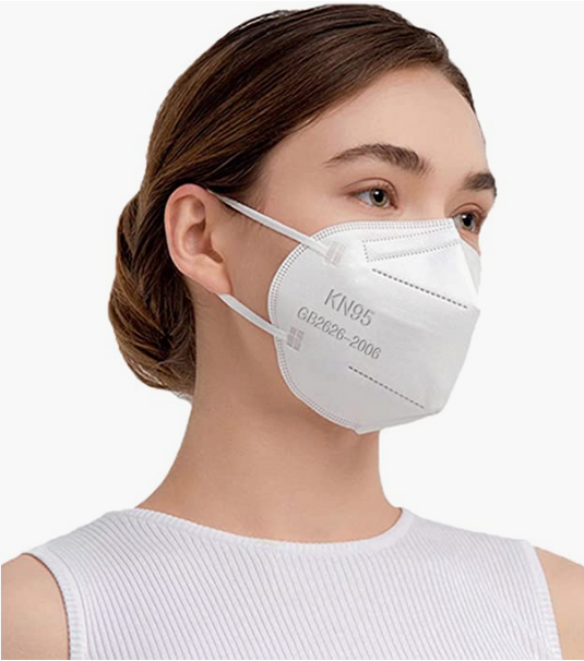 KN95 5-Layer Earloop Respirators – 10/Box, 600/Case