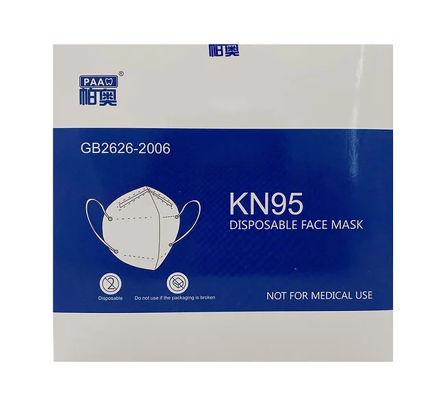 KN95 Respirators (1 mask/bag, 10 bags/box)