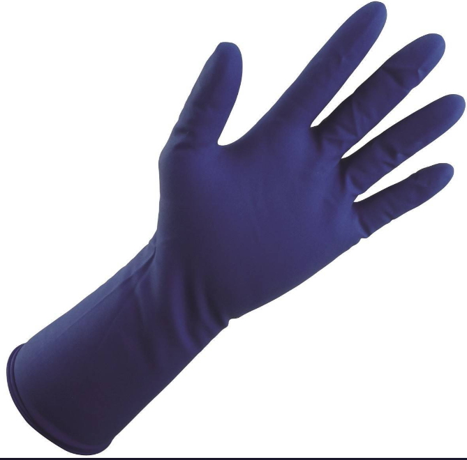 Load image into Gallery viewer, 13 Mil Blue Latex Exam Gloves – Heavy Duty, Powder-Free, 500/Case

